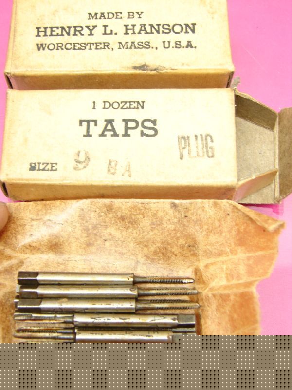 New 24 ace hanson # 9 -- ba plug hand tap (RWB72-3)