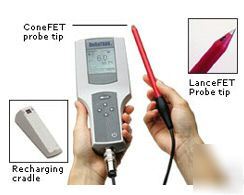 New high accurate hand held non glass isfet ph meter 