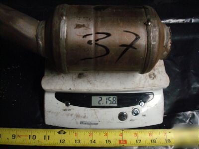 Scrap catalytic converter for recycle only, used #37