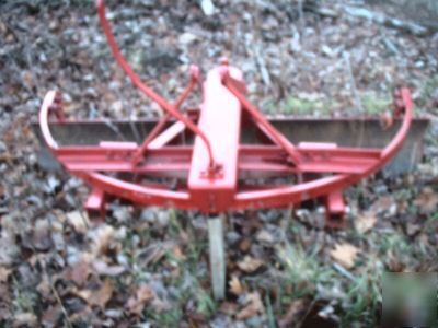 Scraper blade 6' 3-pt hitch homemade/works great 