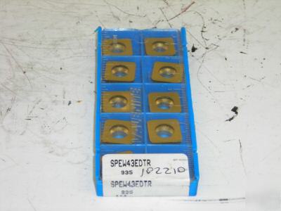 10 valenite carbide inserts spew 43 edtr 935