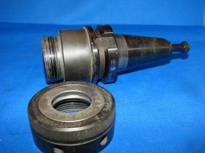 Cnc mill collet holder command CAT40 milling