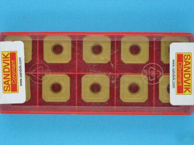 10 sandvik carbide milling inserts R245-12 T3 m-pl 4030