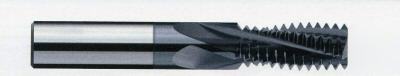 Metal cutting tool solid carbide threadmill 5/8 - 18