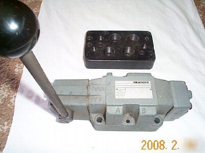 New 2 way directional hydraulic valve - rexroth- 