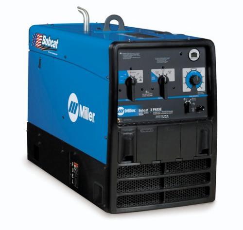 New miller 907255 bobcat 3 phase welder generator 