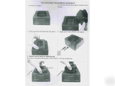 Amatuer radio battery charger kenwood adi standard ge