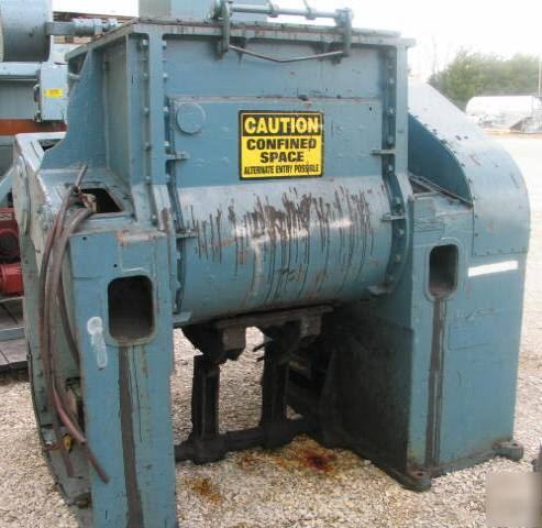 Baker perkins 16 dim horizontal batch mixer (4519)