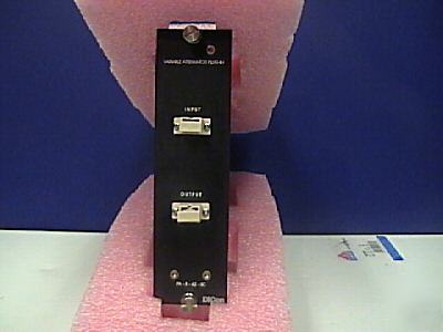Dicon pa-8-62-sc variable attenutor plugin for GP700M 