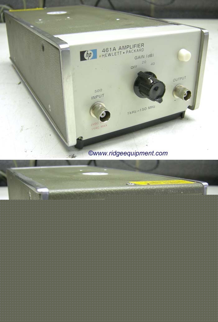 Hp 461A amplifier 1KHZ-150MHZ, 20/40DB *works great*