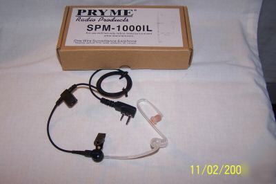 Pryme spm-1000IL lapel microphone fits icom f-24 f-14 