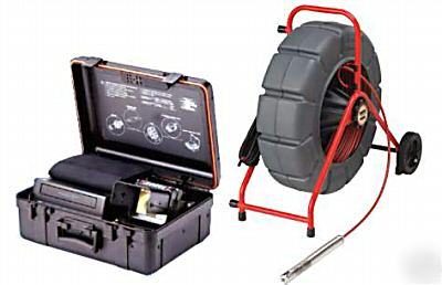 Ridgid 230V pal 200' seesnake, self level, color vtc