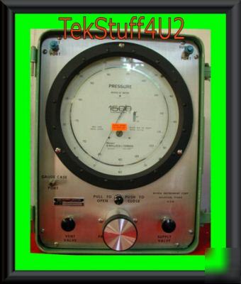 Ruska pneumatic calibrator model 3930 0-125 in water